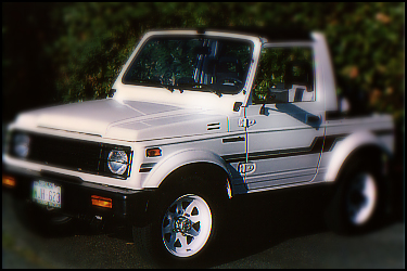 Actual SUV that inspired the story