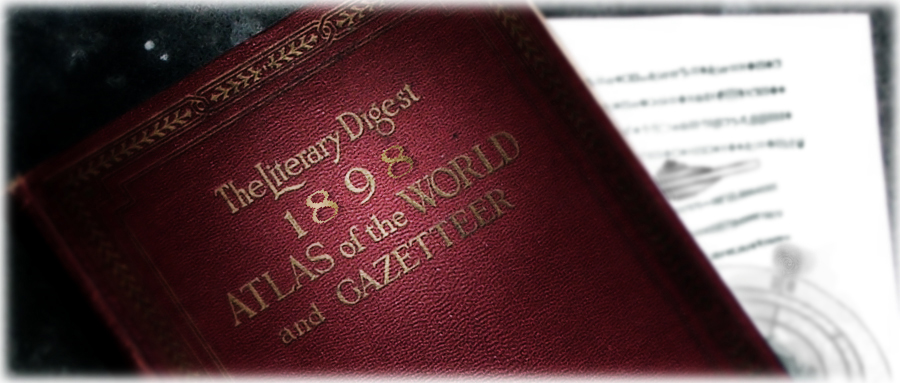 Vintage book with loose page