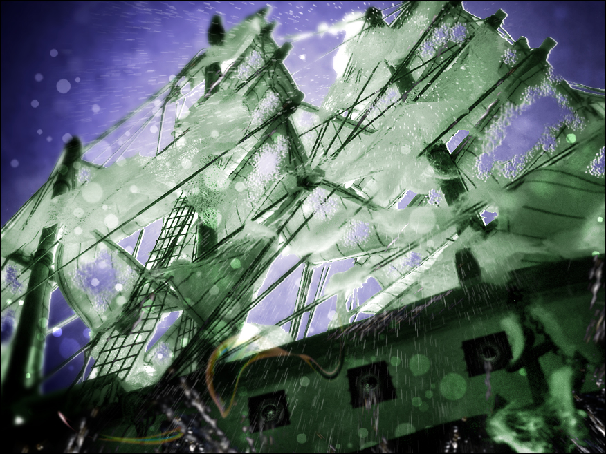 Ghost ship rising