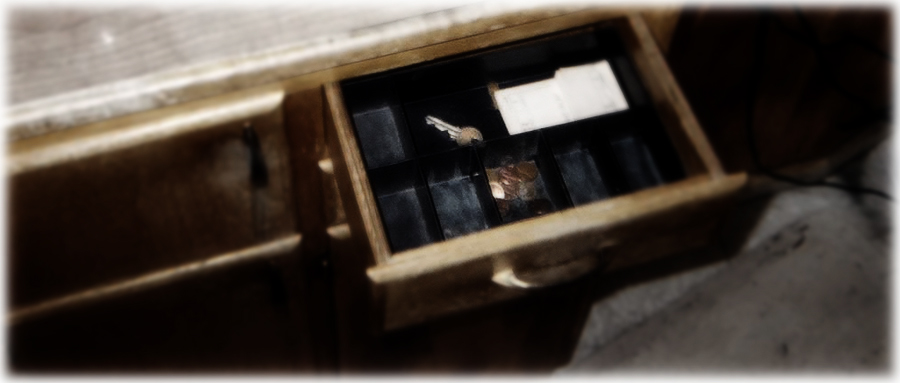 Old-timey barber shop in Puyallup, WA