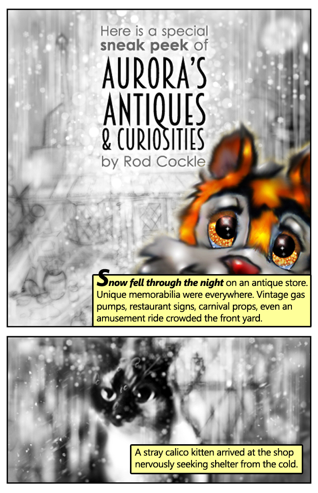 Aurora's Antiques & Curiosities by Rod Cockle