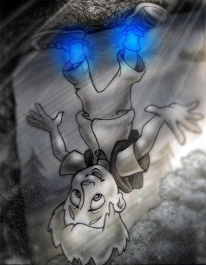 Einar hanging ten, kind of