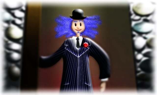 The class is welcomed by animated host